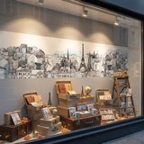 Fotomurali : Disegno di Parigi 20