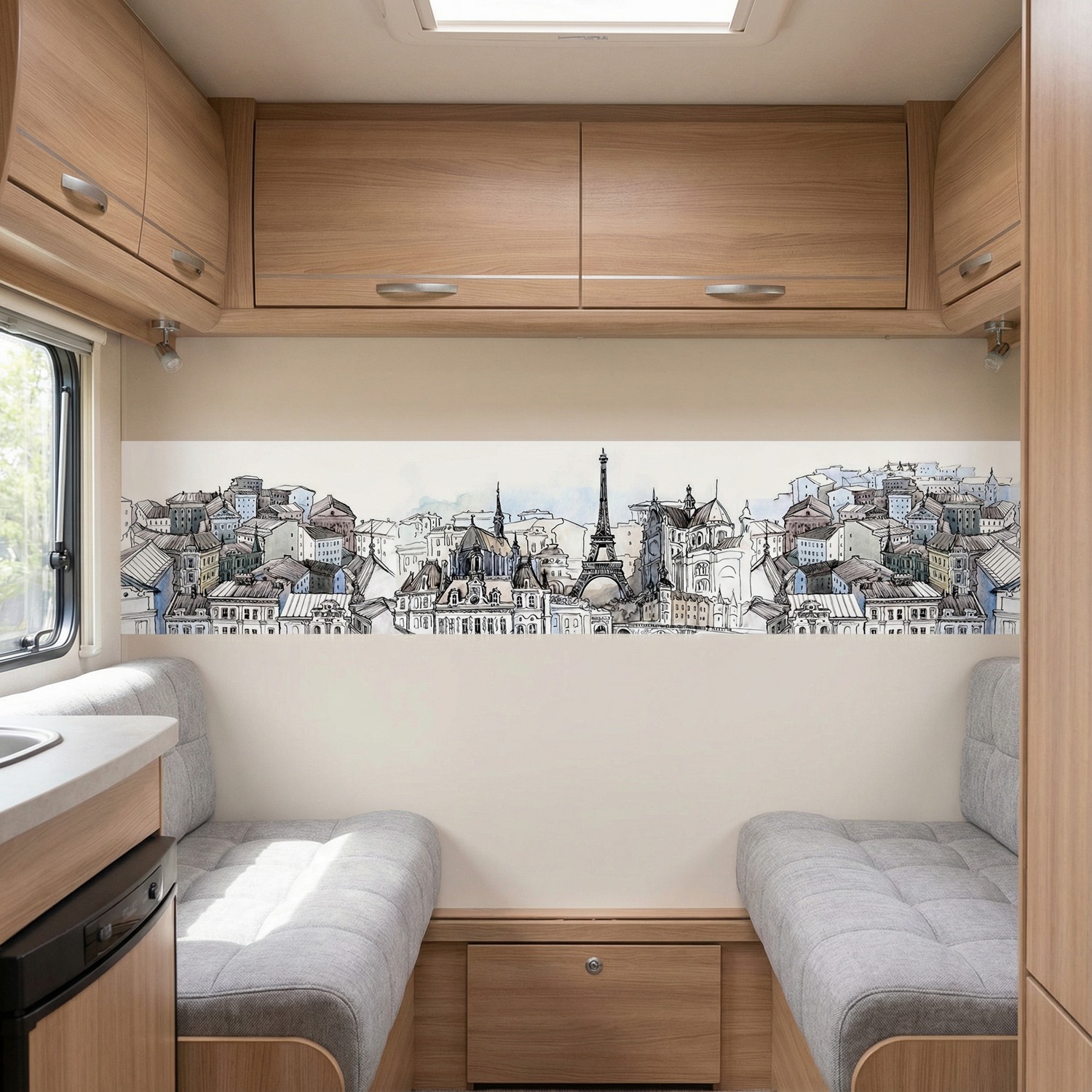 Fotomurali : Disegno di Parigi