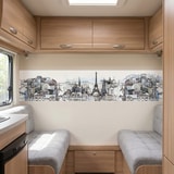 Fotomurali : Disegno di Parigi 21