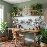 Fotomurali : Disegno di Parigi 4