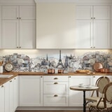 Fotomurali : Disegno di Parigi 8