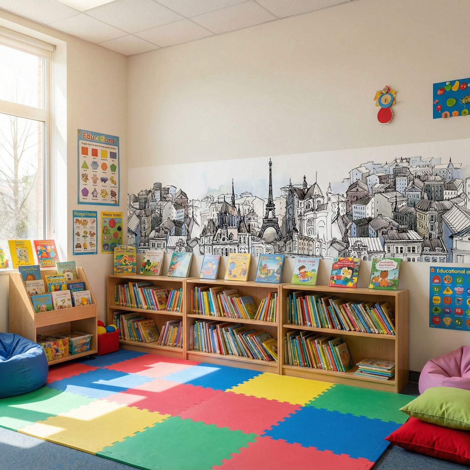 Fotomurali : Disegno di Parigi