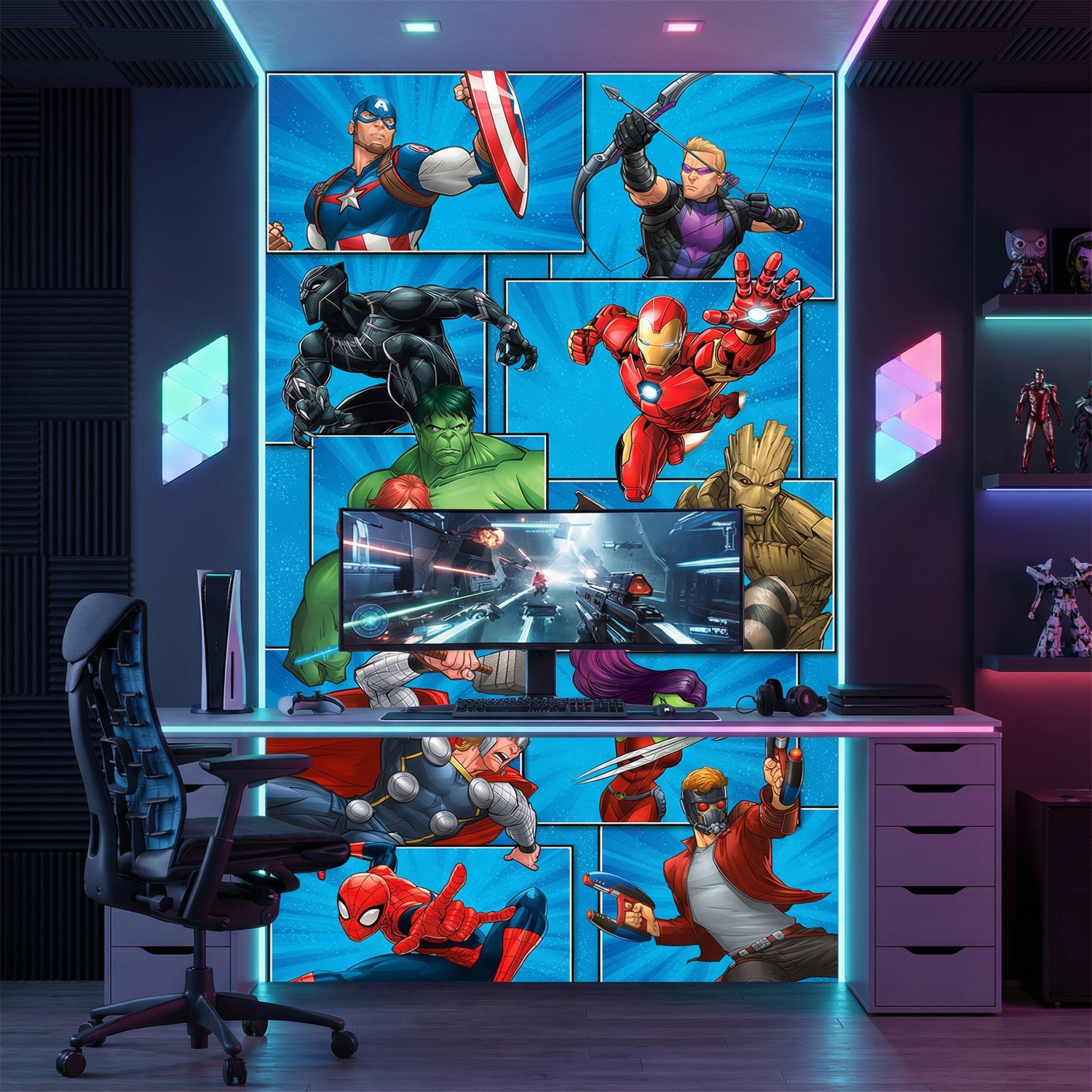 Fotomurali : Cartoni Animati dei Vendicatori