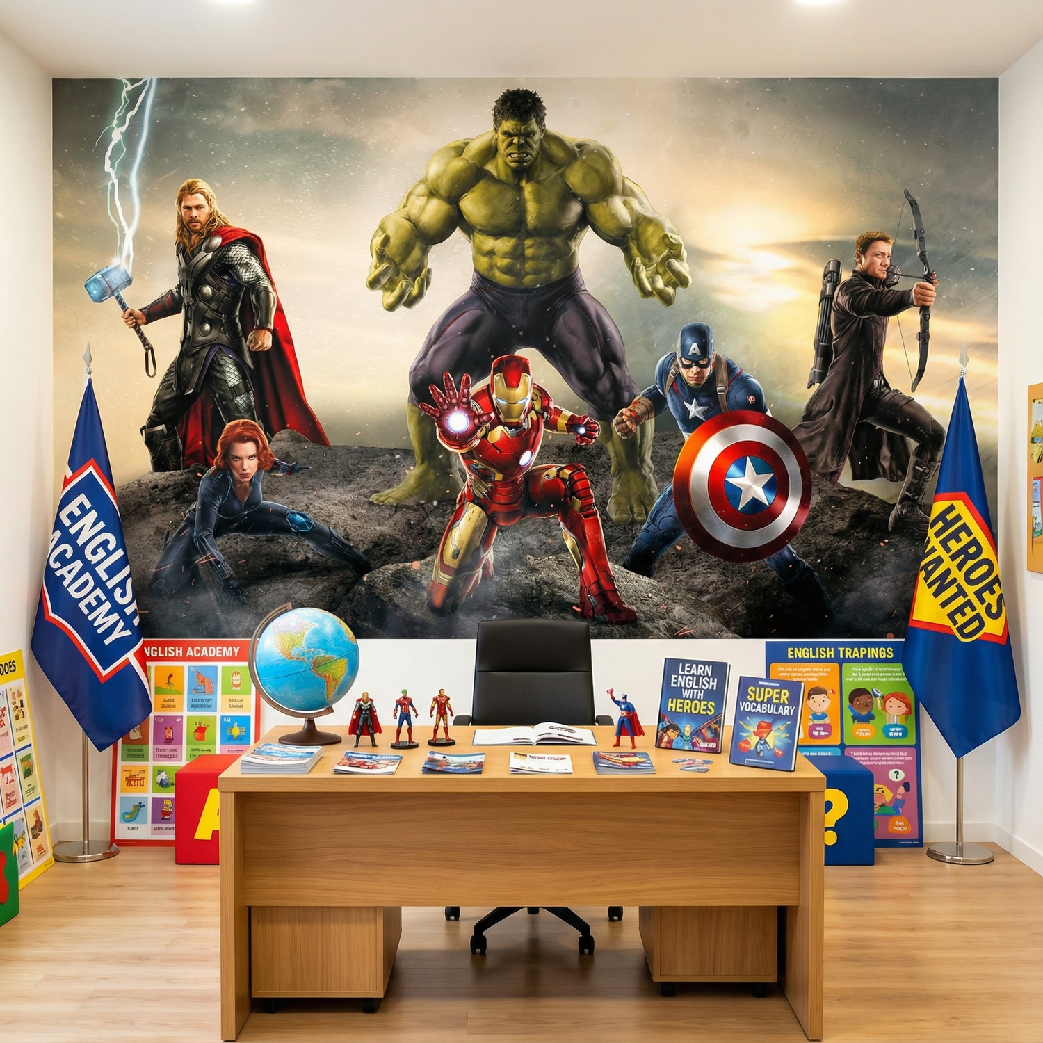 Fotomurali : Vendicatori Pronti alla Battaglia