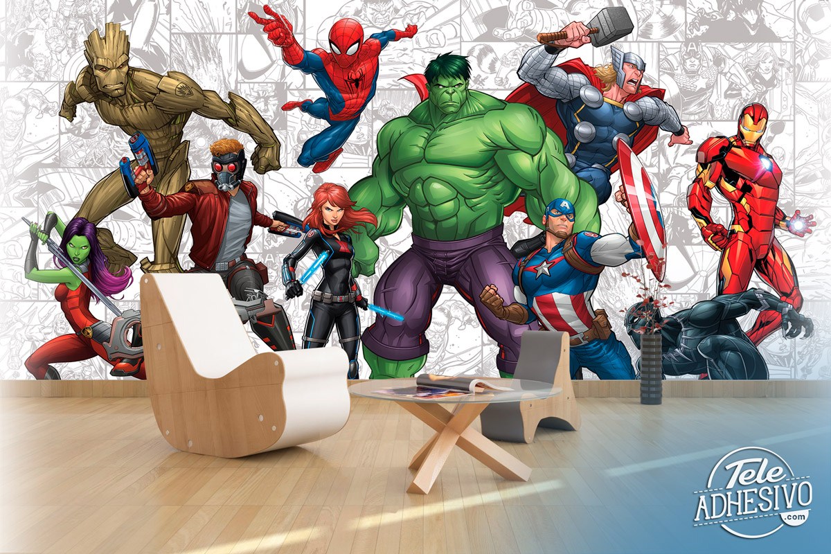 Fotomurali : Personaggi dei Comic Avengers