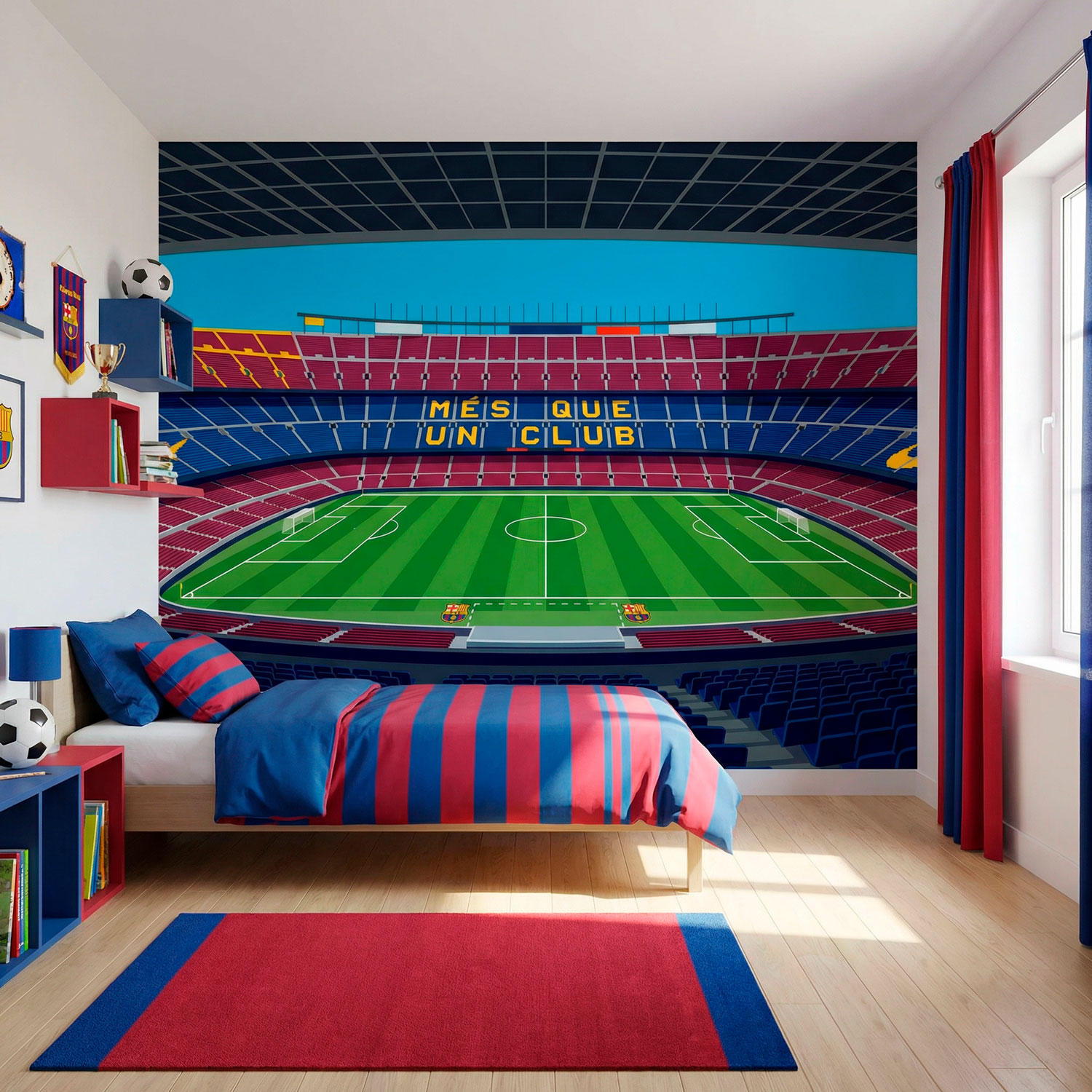 Fotomurali : Interno dello stadio Camp Nou FC Barcelona 0