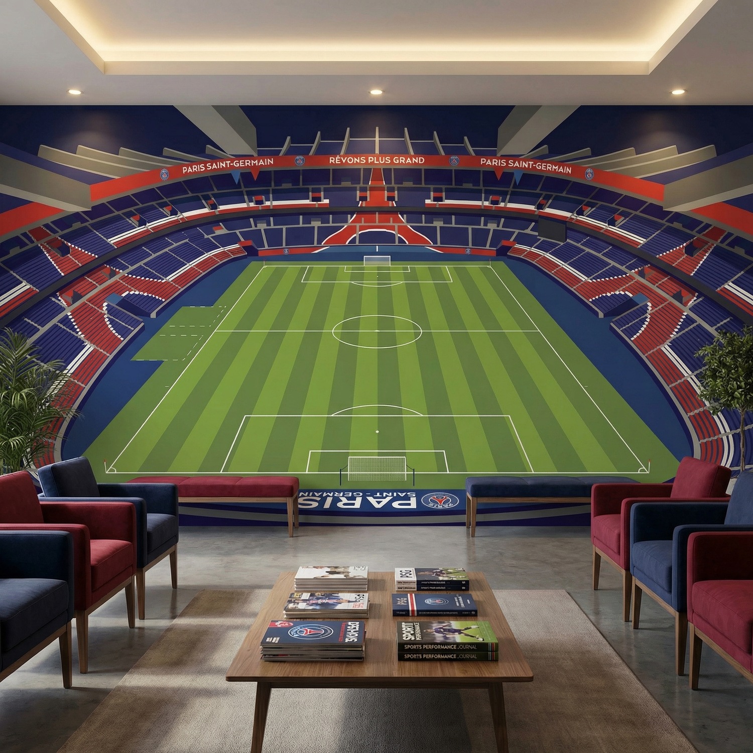 Fotomurali : Stadio Parc des Princes Paris Saint-Germain