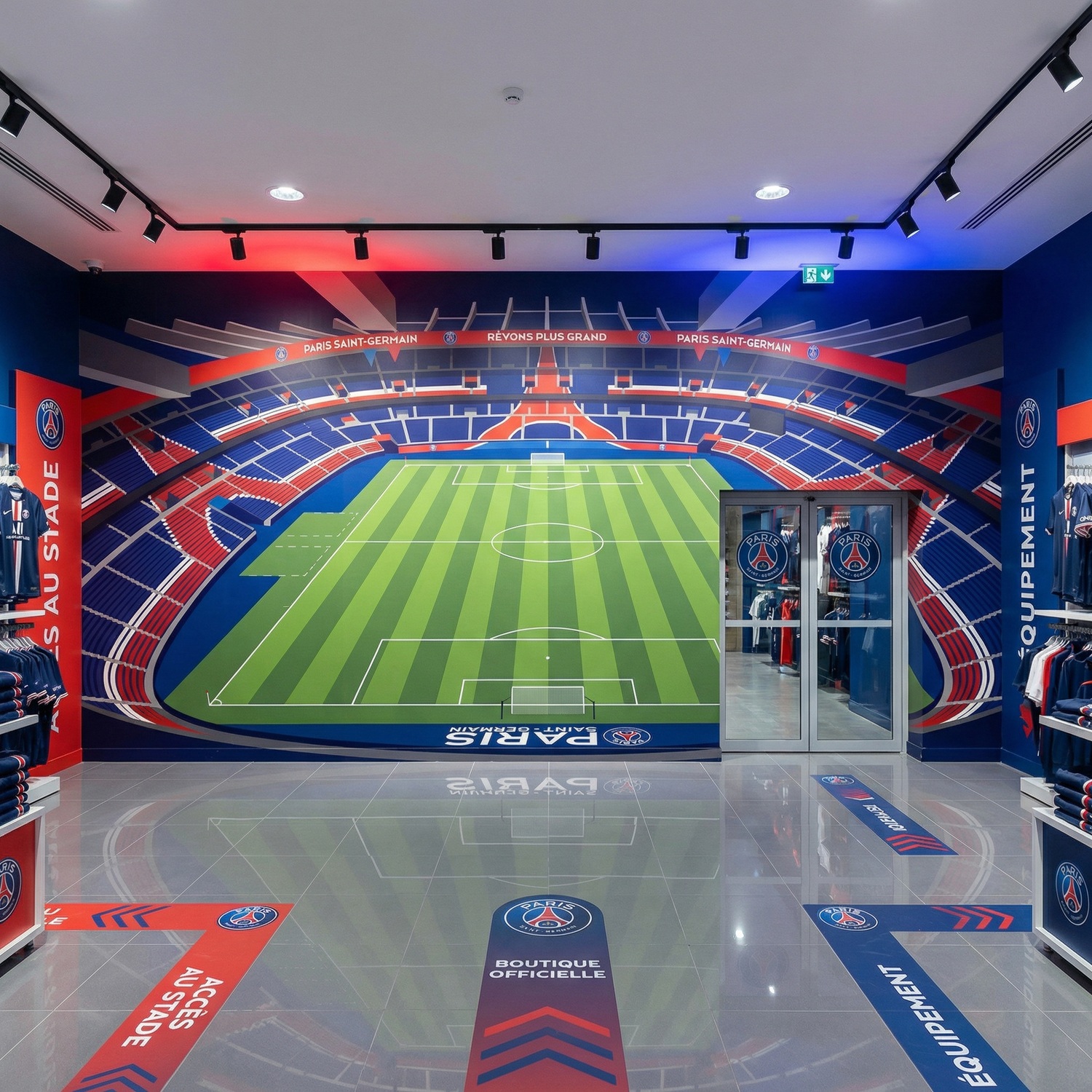 Fotomurali : Stadio Parc des Princes Paris Saint-Germain