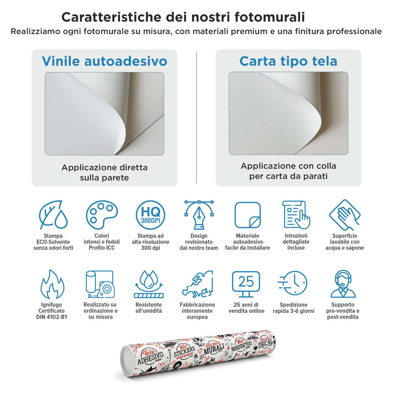 Fotomurali : Composizione alimentare sana