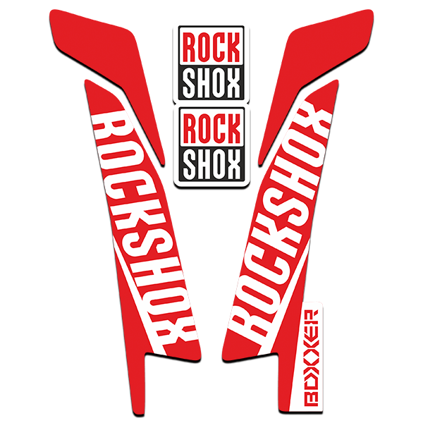 Adesivi per Auto e Moto: Forcella per bicicletta Rock Shox Boxxer