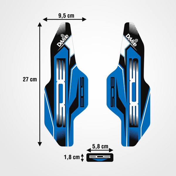 Adesivi per Auto e Moto: Kit forcella bicicletta Bos Deville