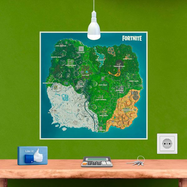 Adesivo Murale Fortnite Season 10 Stickersmurali Com