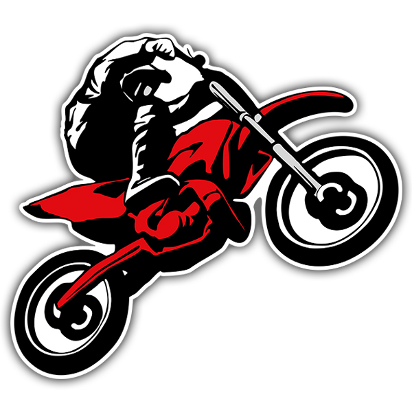 Adesivi per Auto e Moto: Moto da trial