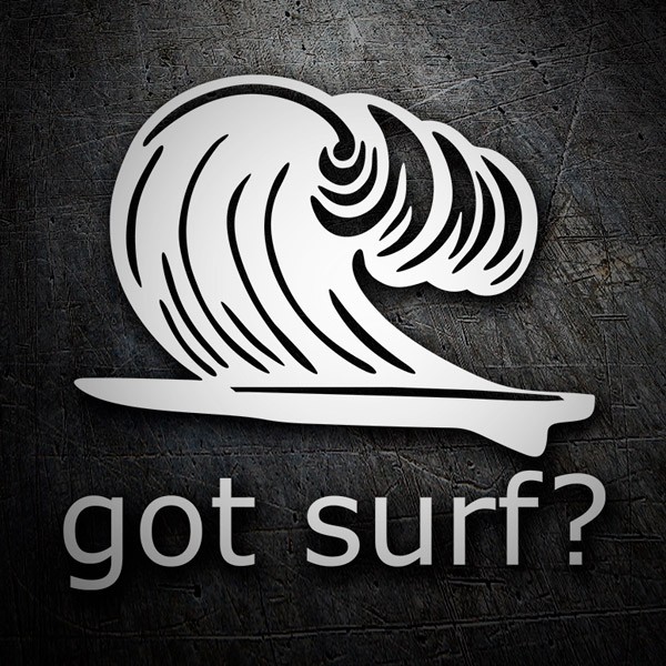 Adesivi per Auto e Moto: Got surf? 0