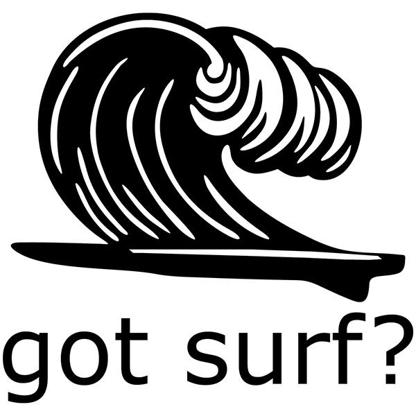 Adesivi per Auto e Moto: Got surf?