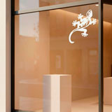 Adesivi Murali: Lucertola tribale o geco 14