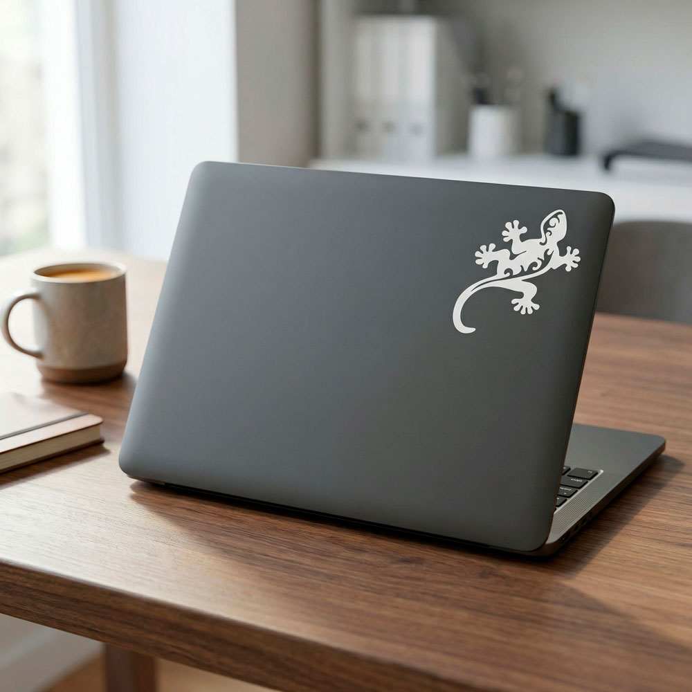 Adesivi Murali: Lucertola tribale o geco