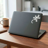 Adesivi Murali: Lucertola tribale o geco 16