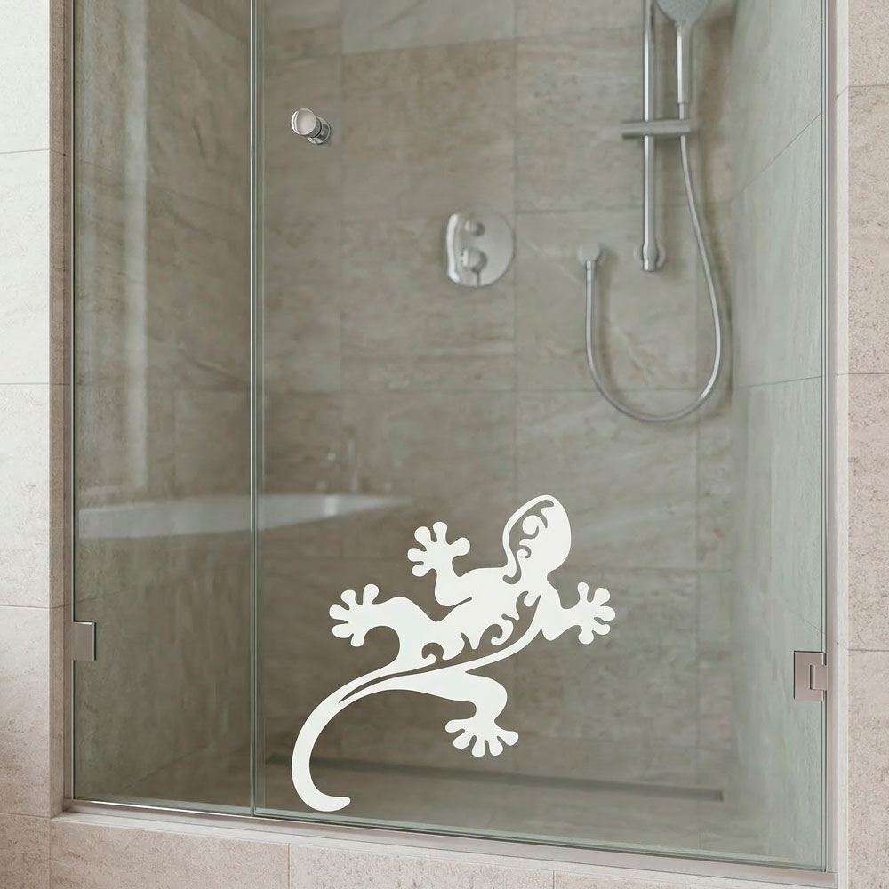 Adesivi Murali: Lucertola tribale o geco