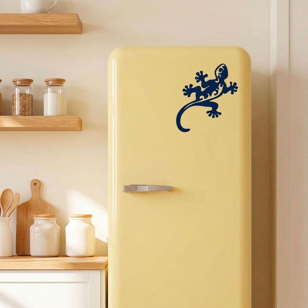 Adesivi Murali: Lucertola tribale o geco