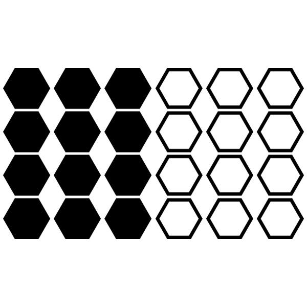 Adesivi Murali: Kit Geometrico Personalizzato