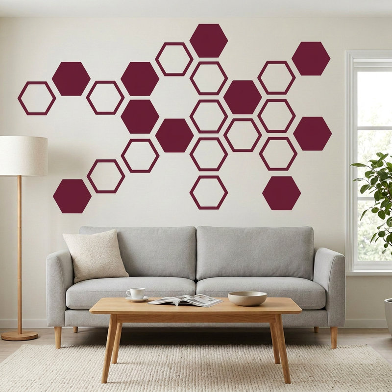 Adesivi Murali: Kit Geometrico Personalizzato