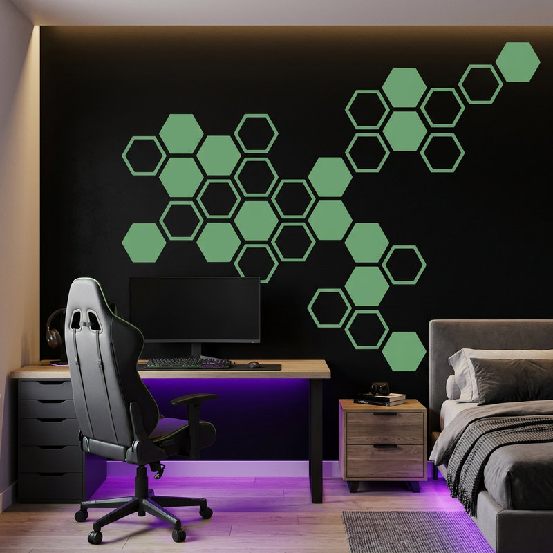 Adesivi Murali: Kit Geometrico Personalizzato