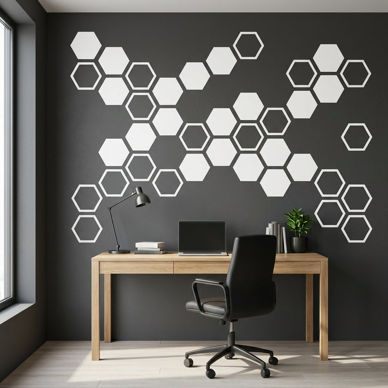 Adesivi Murali: Kit Geometrico Personalizzato
