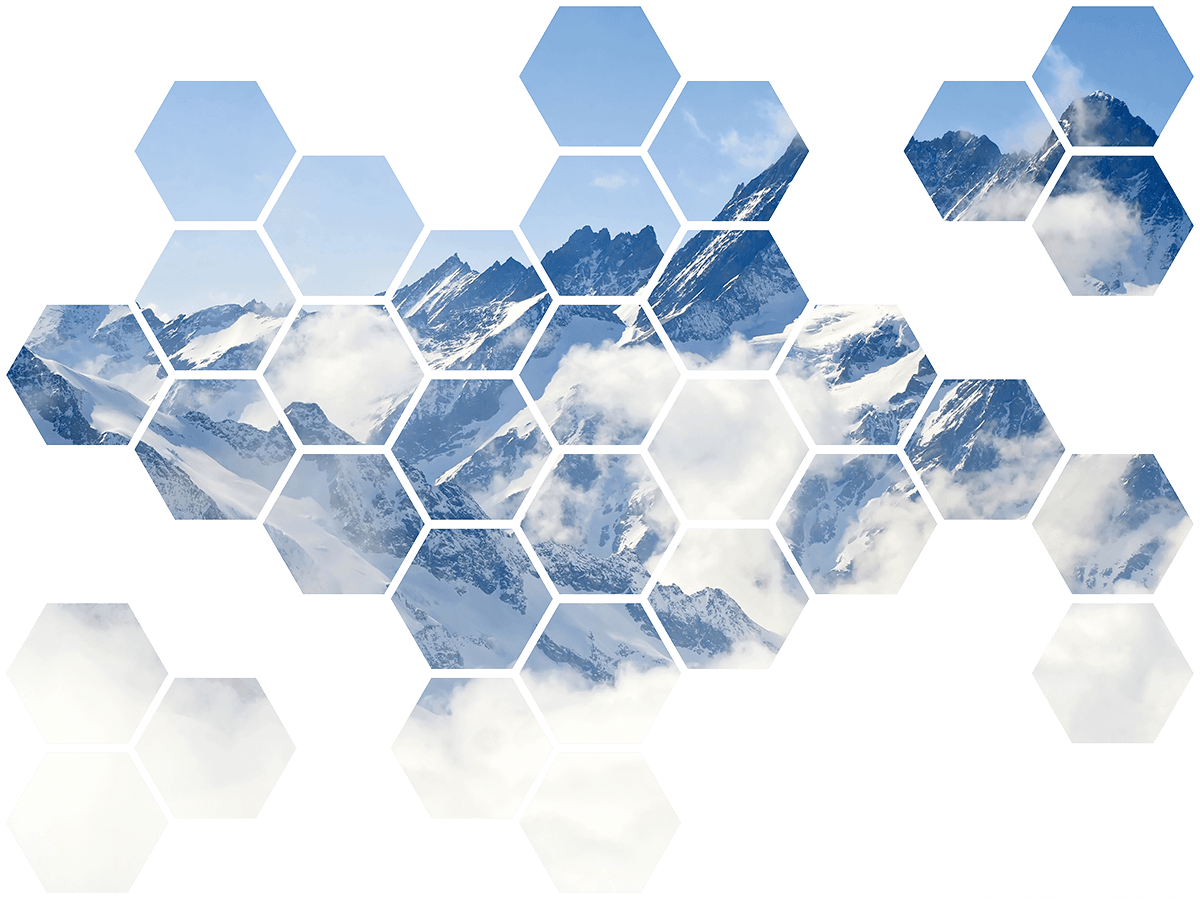 Adesivi Murali: Kit Geometrico Everest