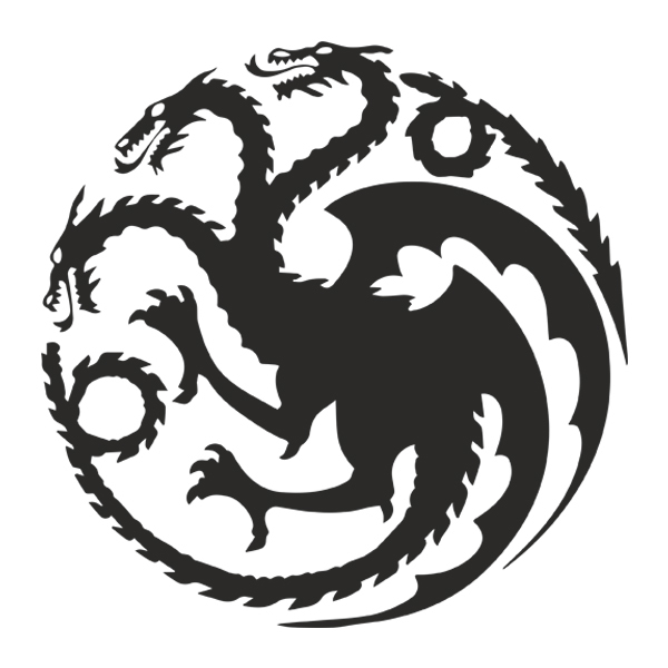 Adesivi Murali: Casa Targaryen