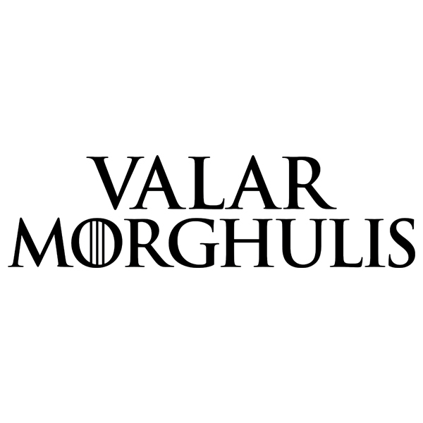 Adesivi Murali: Valar Morghulis