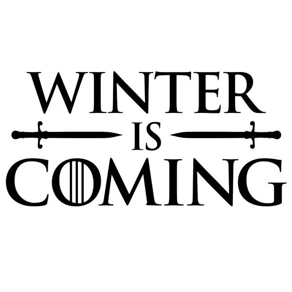 Adesivi Murali: Winter is coming