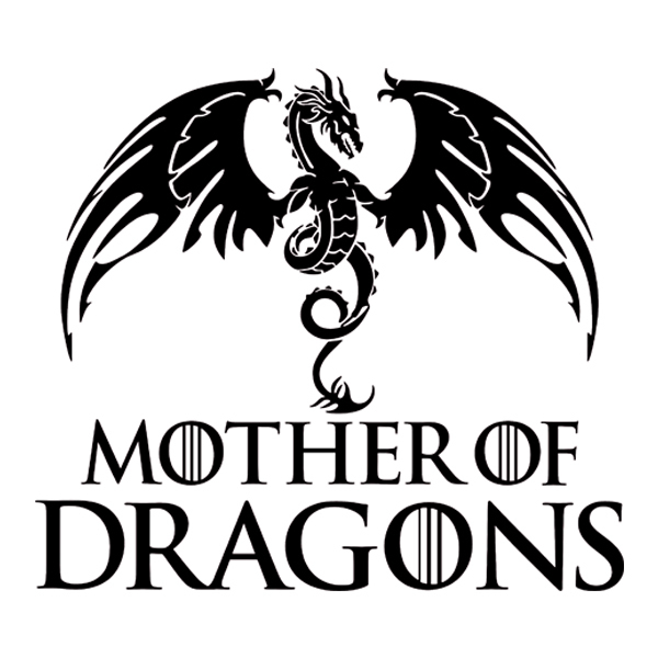Adesivi Murali: Mother of Dragons