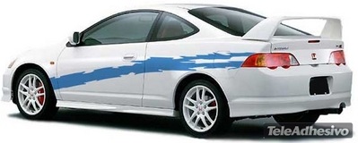 Adesivi per Auto e Moto: Kit Extreme Graphics 8 2