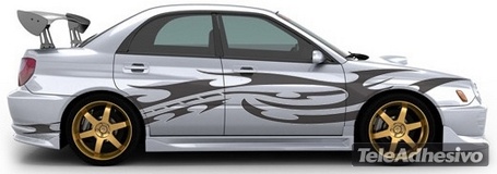 Adesivi per Auto e Moto: Kit Extreme Graphics 17 2