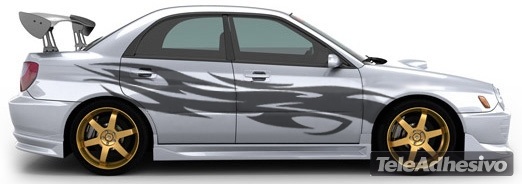 Adesivi per Auto e Moto: Kit Extreme Graphics 18