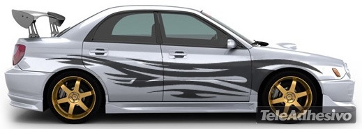 Adesivi per Auto e Moto: Kit Extreme Graphics 21