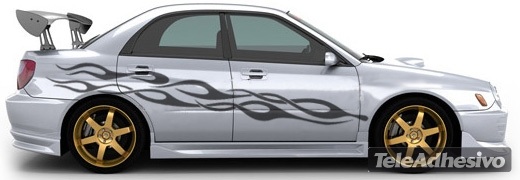 Adesivi per Auto e Moto: Kit Extreme Graphics 23