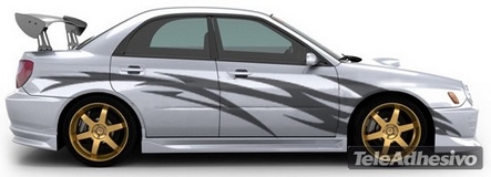 Adesivi per Auto e Moto: Kit Extreme Graphics 25 2