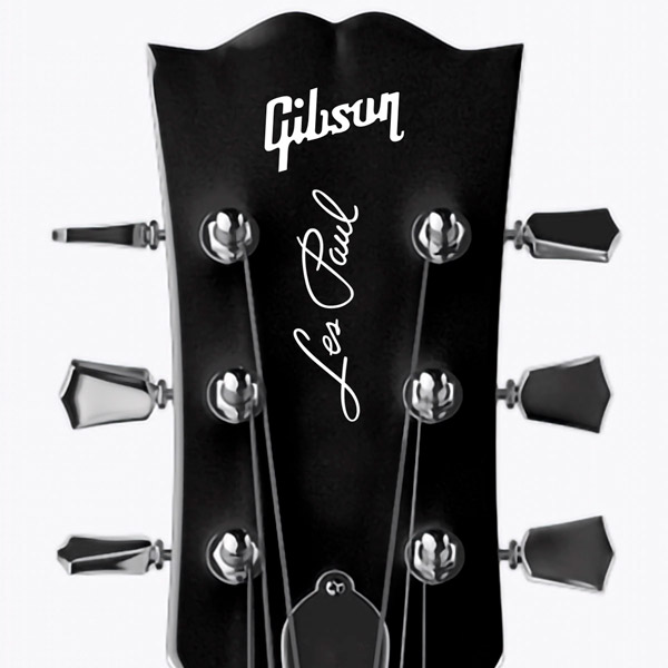 Adesivi per Auto e Moto: Les Paul Gibson