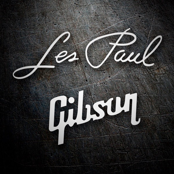 Adesivi per Auto e Moto: Les Paul Gibson