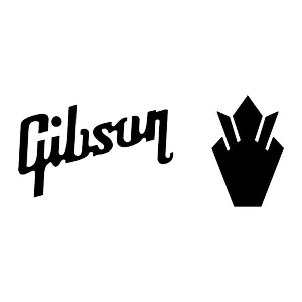 Adesivi per Auto e Moto: Gibson Logo