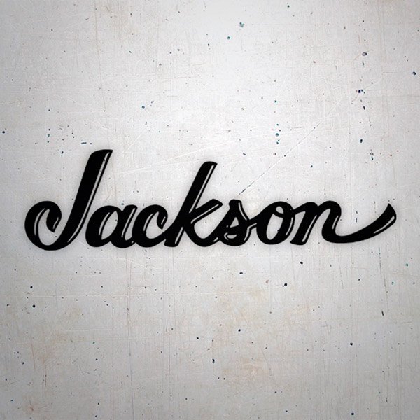 Adesivi per Auto e Moto: Jackson Chitarra
