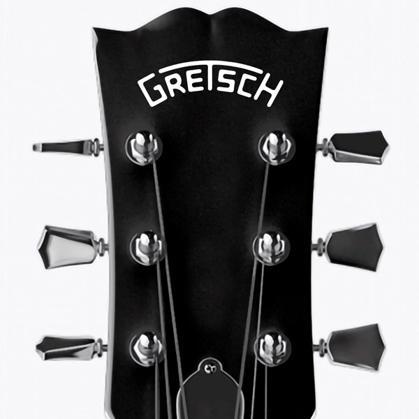 Adesivi per Auto e Moto: Chitarra Gretsch