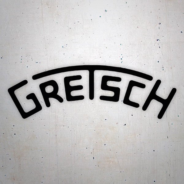Adesivi per Auto e Moto: Chitarra Gretsch