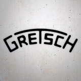 Adesivi per Auto e Moto: Chitarra Gretsch 3