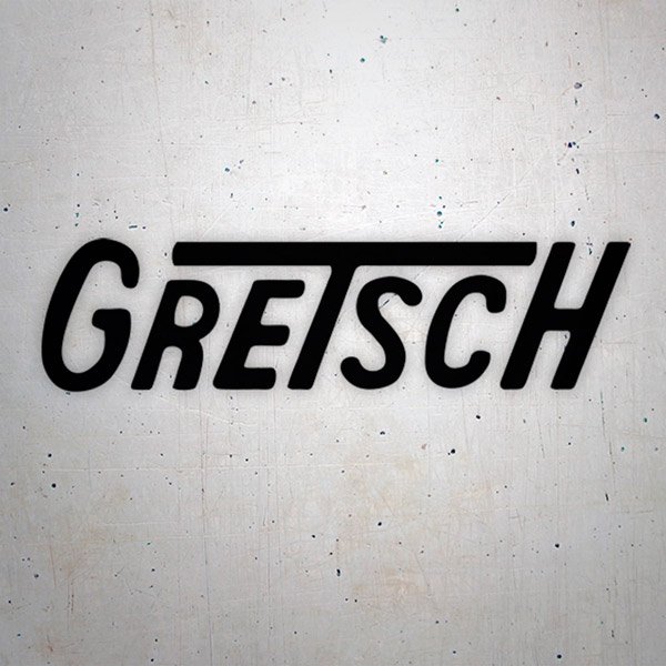 Adesivi per Auto e Moto: Chitarra Gretsch II