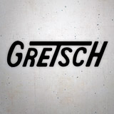 Adesivi per Auto e Moto: Chitarra Gretsch II 3