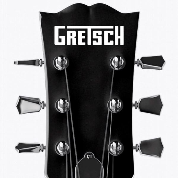 Adesivi per Auto e Moto: Chitarra Gretsch III