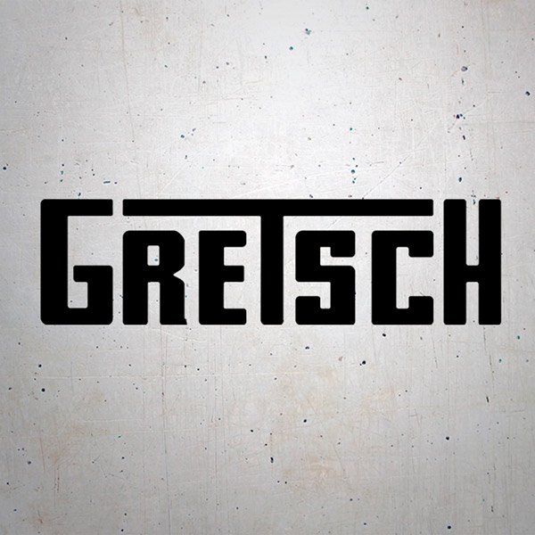 Adesivi per Auto e Moto: Chitarra Gretsch III